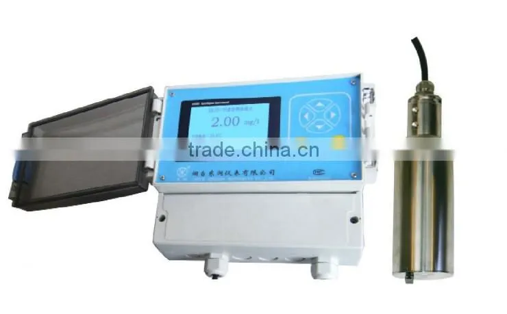 Online suspended solids/sludge concentration analyzer/for sewage treatment plant