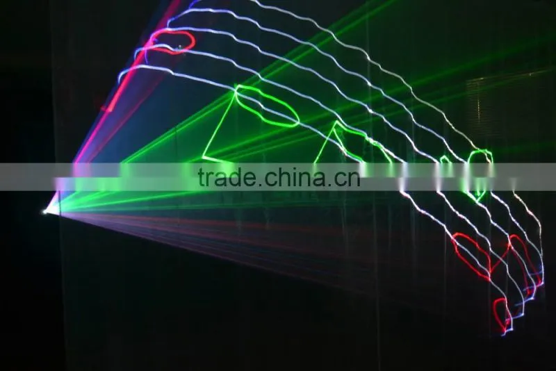 3000mw Ministar RGB animation pure diode laser light