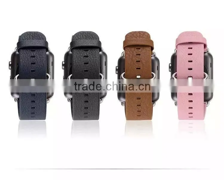 X-Level Elite Series Genuine Leather Watch Band For iWatch Wrist Strap For 38MM Apple Watch MT-4038