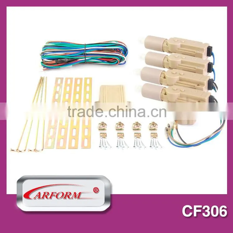 Cheap durable central locking system door locking system with 4 guns actuators