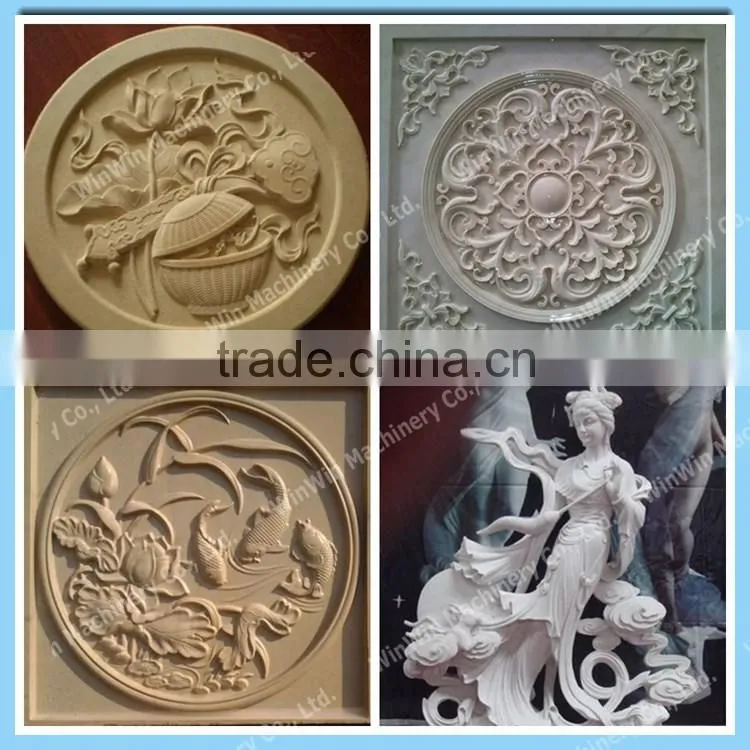 High-speed (1300*2500mm) WW1325M CNC Carving Machine for Marble Granite Stone