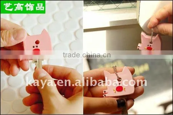 Soft feel high quality plastic car key covers
