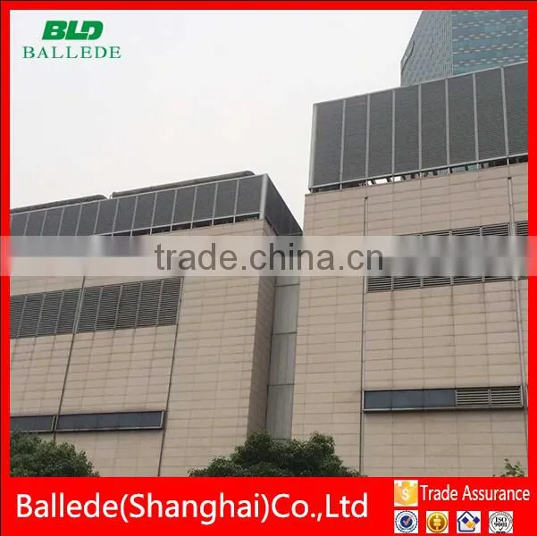 custom high quality aluminum waterproof and sun proof louver roof