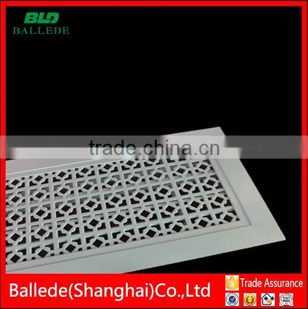 hot sale beautiful decorative return air grille for ventilation for ceiling