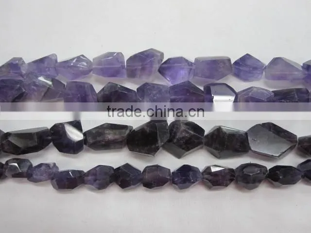 faceted amethyst teardrop wholesale