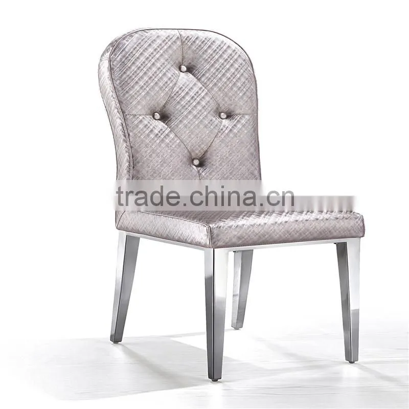 hotel fashion metal chair PU surface chair Y-073#