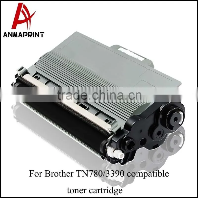 Compatible TN780 TN3390 toner cartridges for Brother HL5440D/5450D/5470D/5470DWT/6180DW/6180DWT