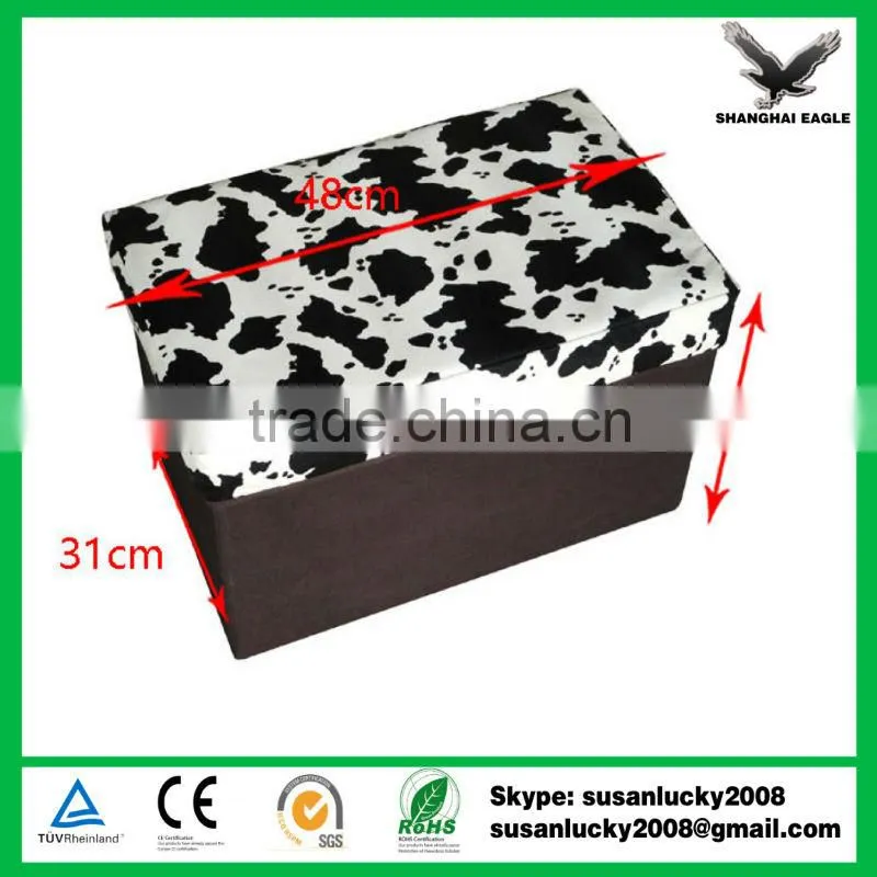 Foldable Sit Box with Logo Printed (diectly from factory)
