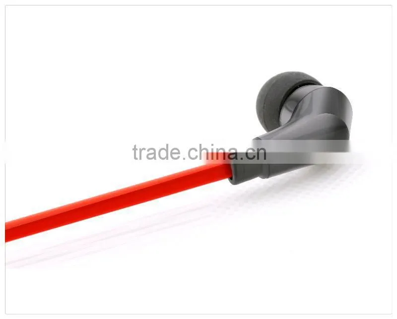 hot sale metal earcup good quality colorful wired Earphone