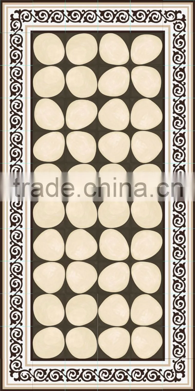 hexagon ceramic tile 115*200*230mm 3D wall papers design /hexagon tiles /floor tiles