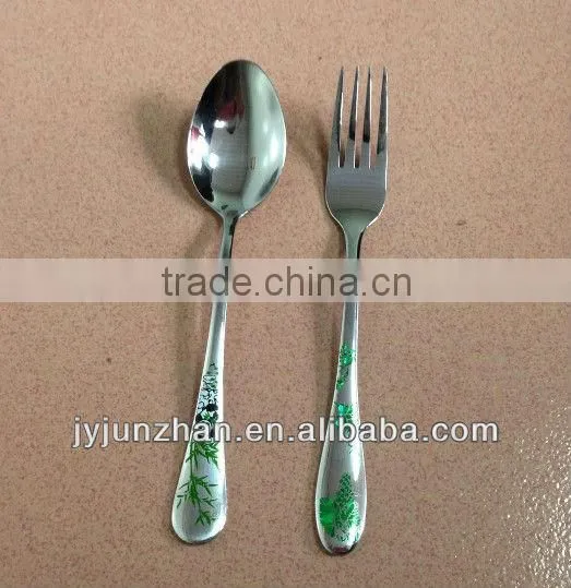 Stainless fruit fork with mirror polishing Factoy directly in Jieyang
