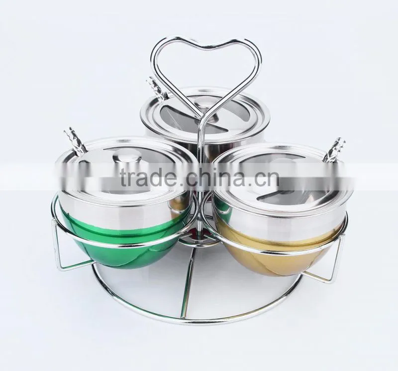 import export of stainless steel salt and pepper jar kitchen accessories