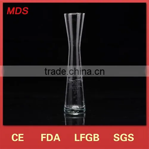 OEM glass wholesale clear petwer glass wine goblets for wedding