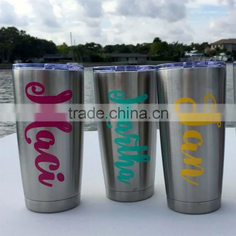 Personalized 20 Oz Vacuum Insulated Stainless Steel Tumblers