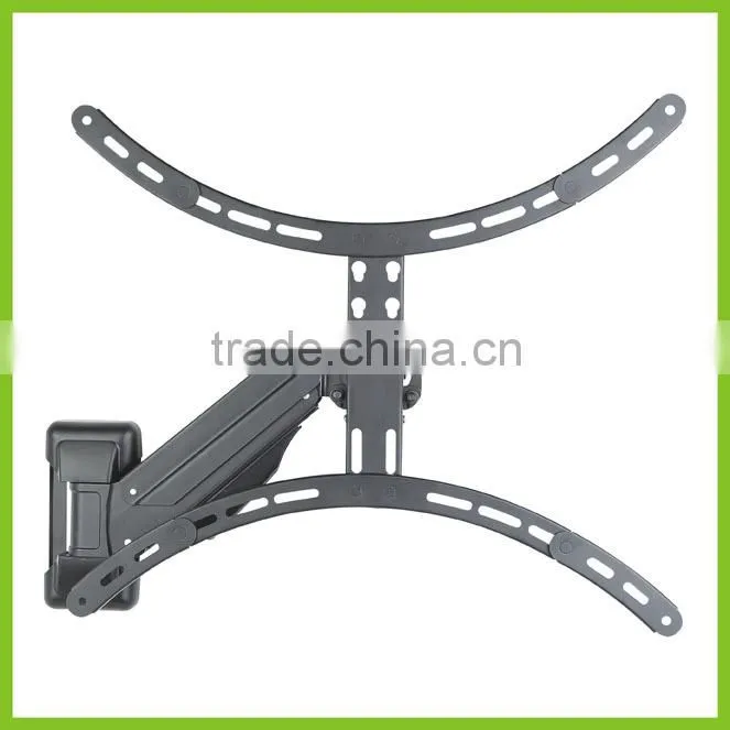 GS102L-SW VESA 600X400 Adjustable Gas Spring Slim Full Motion Wall Mount