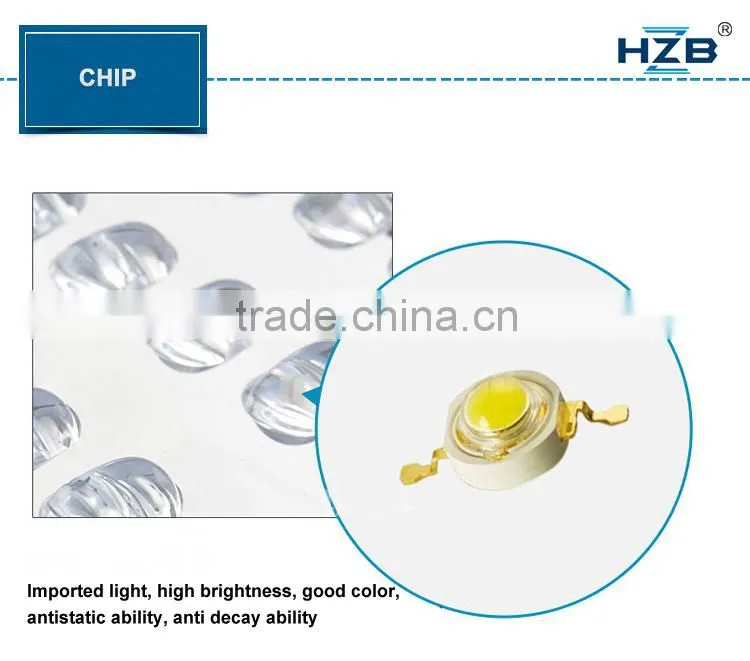 High Brightness 50 Watt 12V 24V Led SMD Street Light Fixture With Bridgelux chip