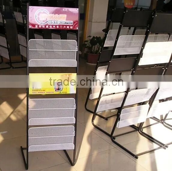 Hot sales 4 tier brochure shelf