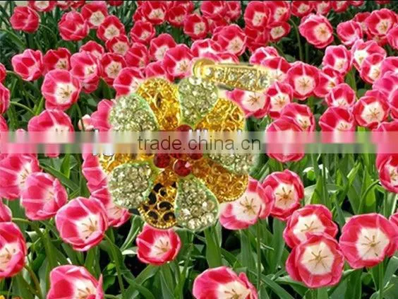 Colorful Flower Shape Jewellery USB For Promotion