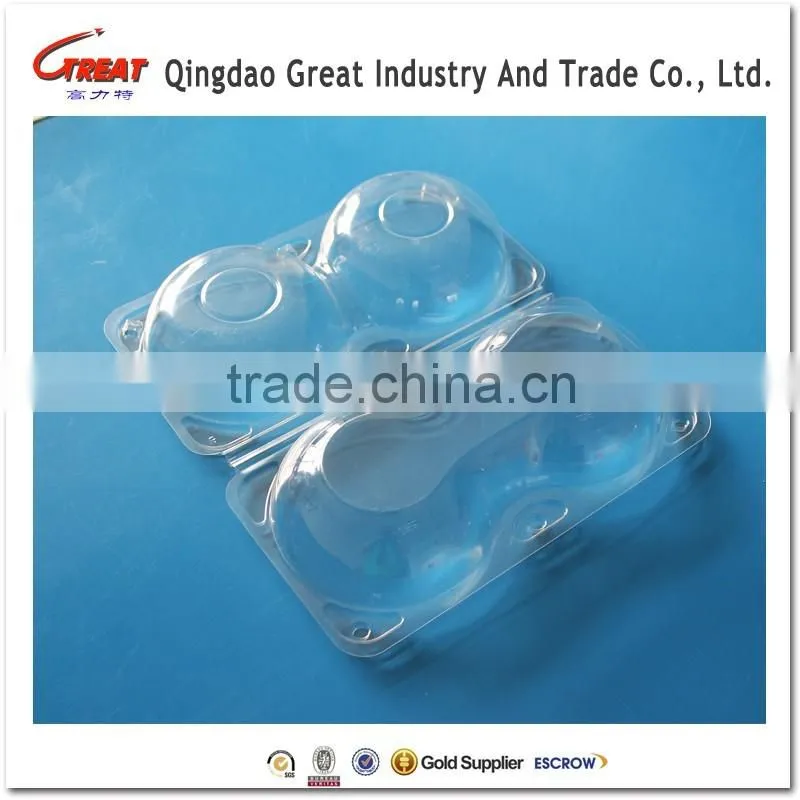 Perforated Custom Clamshell Fruit Packaging Container