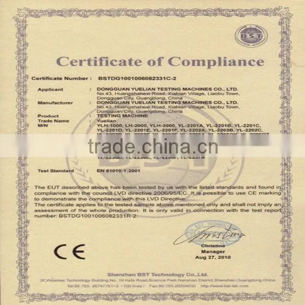 CE Initial Tape Viscosity Tester / Testing Machine / Test Equipment