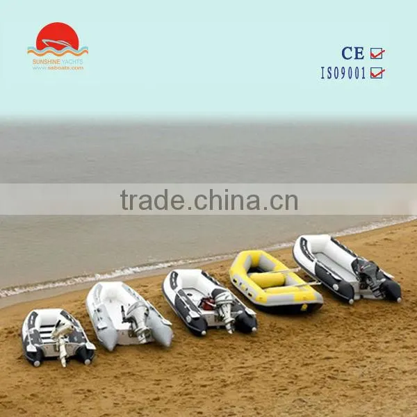 Sunshine top quality aluminum floor leisure pontoon boat