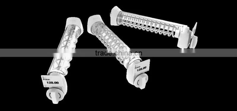 2014 Showhi new arrival self-dispensing spiral hooks for security display in retail shop LSD03AP-L15/L20/L35