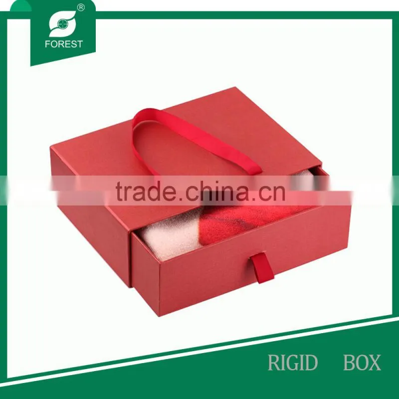 LUXURY HANDMADE RECYCLE CARDBOARD CUSTOM JEWELRY GIFT BOX