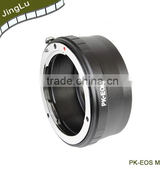 Lens Adapter Ring For Pentax PK Mount Lens to EOS(M) Mount Camera (Factory supplier)