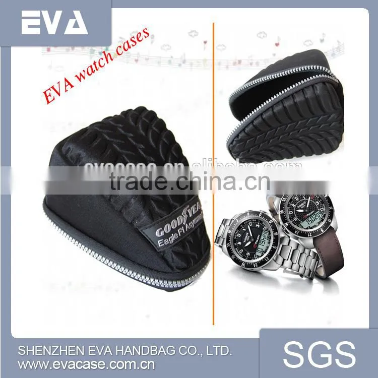 2015 wholesale Watch case waterproof watch travel case