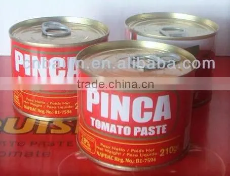 Double Concentrate Canned Tomato Paste Factory Size 70g~3000g.