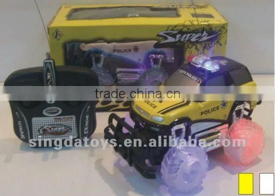 With USB cable mini high speed rc car red and blue color