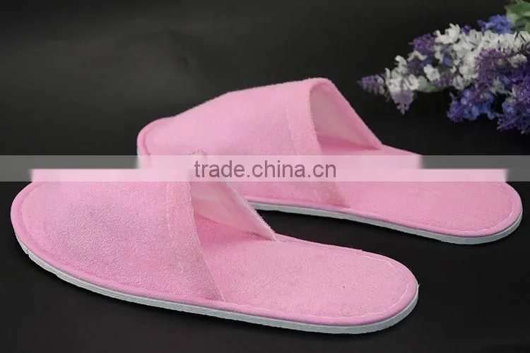 2016 new product spa slippers wholesale hotel slipper for woman