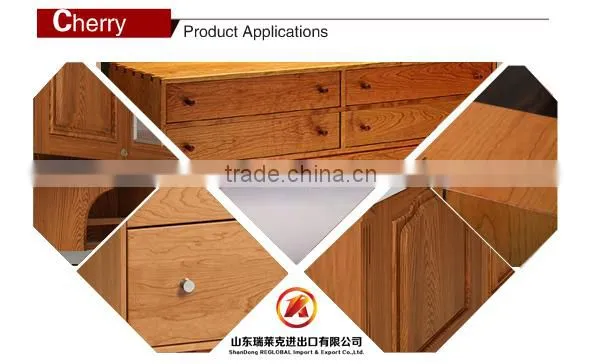 Crown cut wood veneer face for plywood