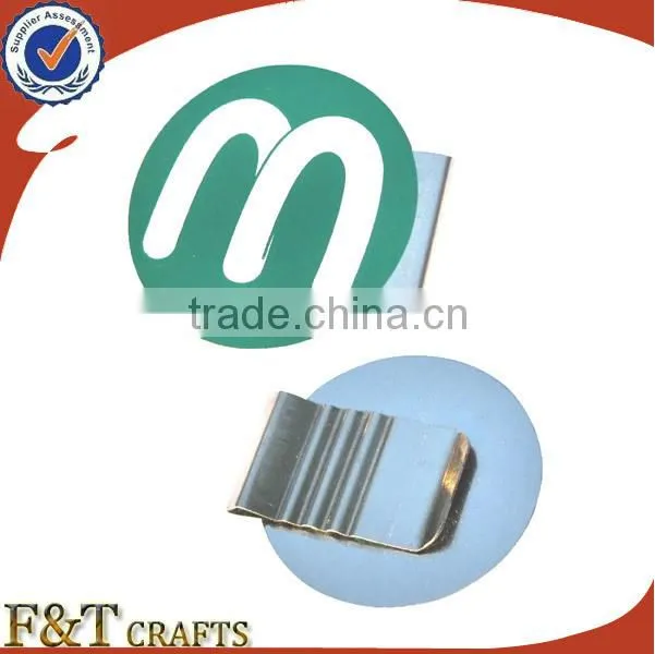Promotional cheap custom shape stainless steel metal paper clip