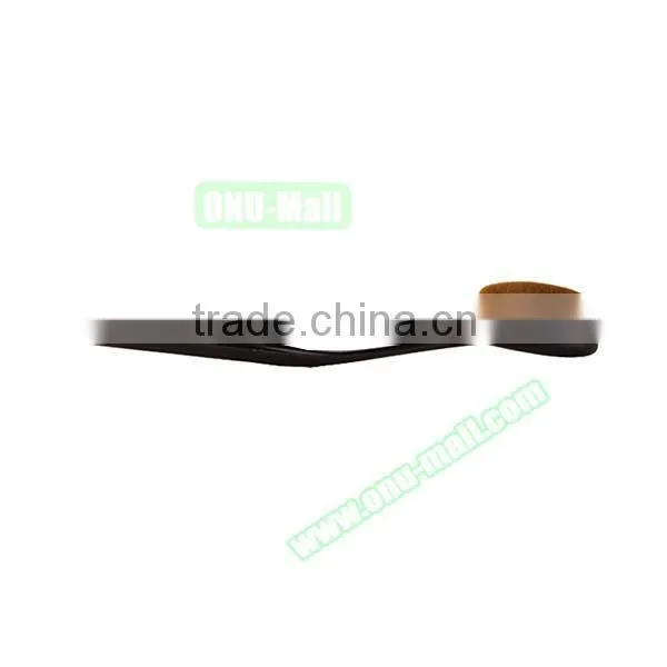 Beauty Salon Equipment Oval Cosmetic Toothbrush Shape Makeup Brush, Private Label Makeup Brush Alibaba Express China Supplier