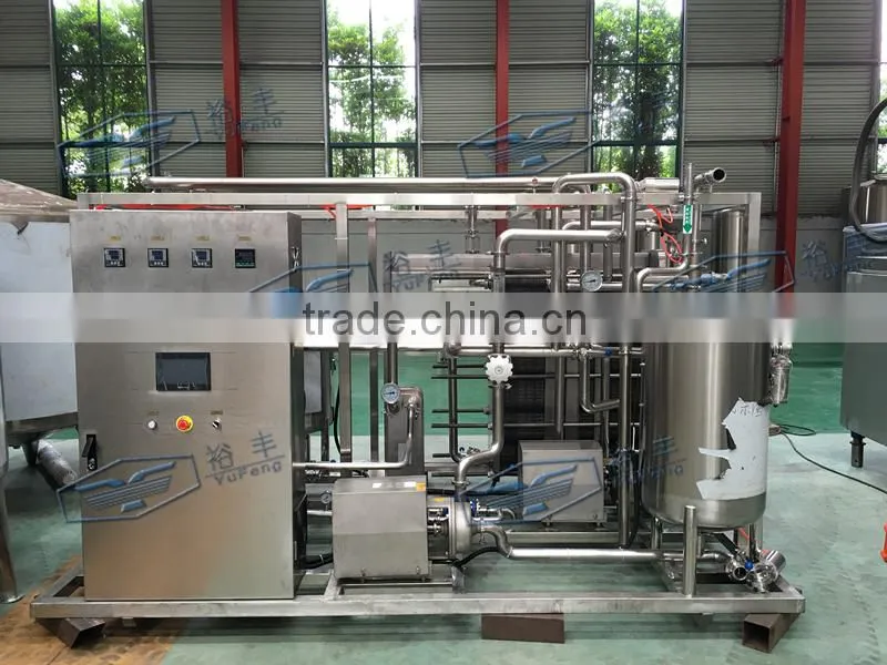 Juice/milk board UHT pasteurizer