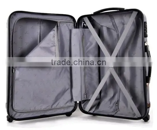 abs and pc trolley luggage set 20'' 24'' 28''/suitcase