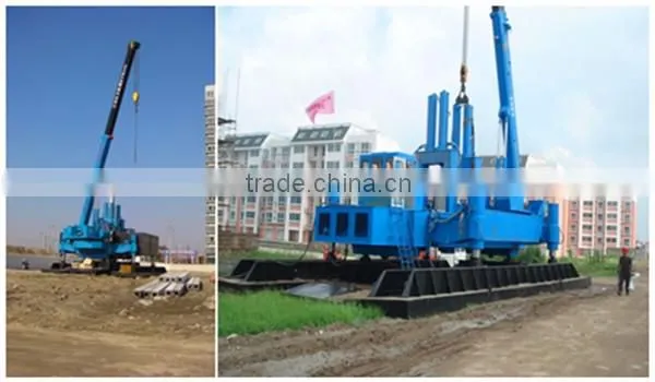 ZYS900B-B hydraulic static press pile driver for Philippines, Vietnam & Indonesia