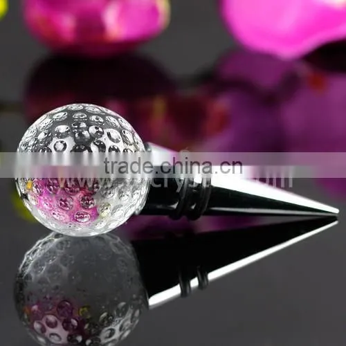 wholesale small Clear Crystal star shaped Wine Bottle Stopper for promotion gifts