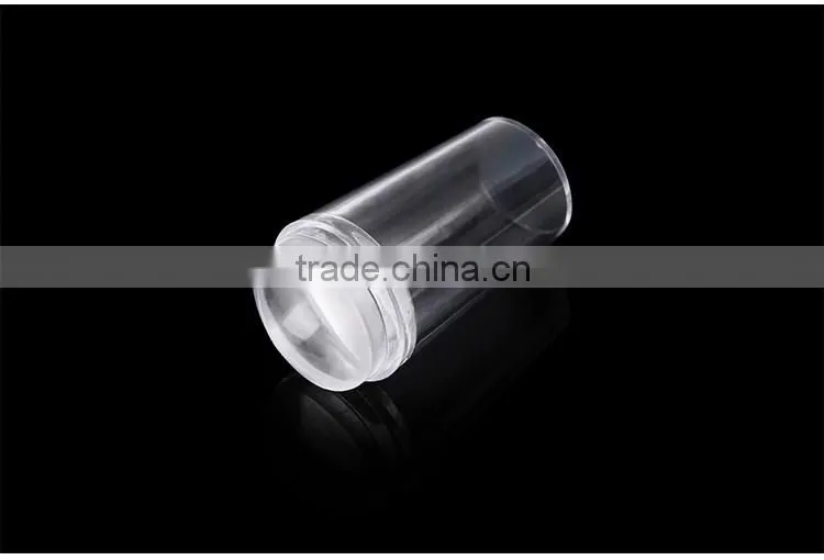 2016 Transparent Nail stamping and scraper for stamping plate nail art
