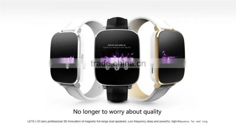 Hot sale 2015 New Gift L10 Bluetooth Watch For Smart Phone heartrate Smartwatch wrist watch