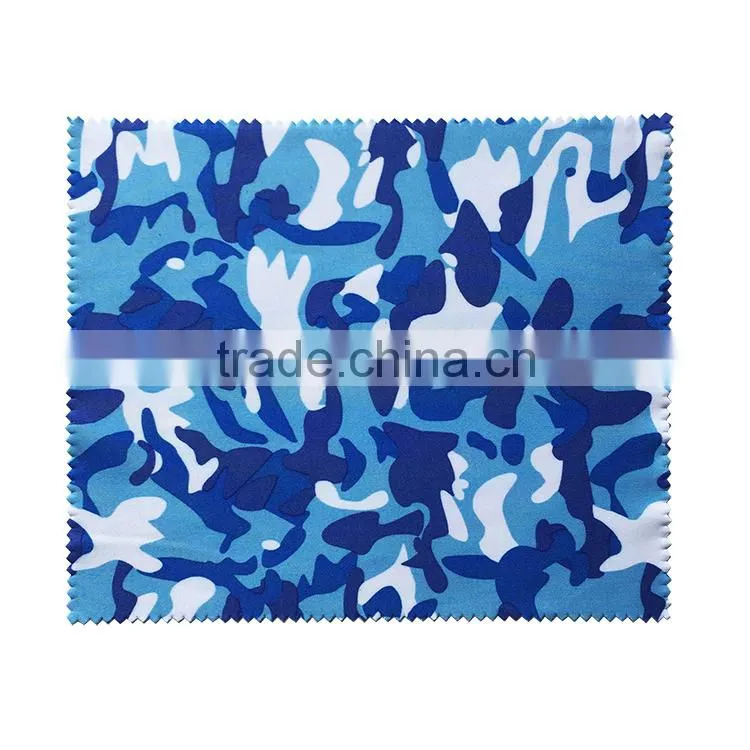 Digital hot transfer printing microfiber lens cleaning cloth
