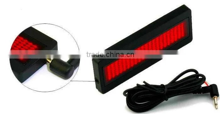 led car auto messaging message car window led signs with scrolling message