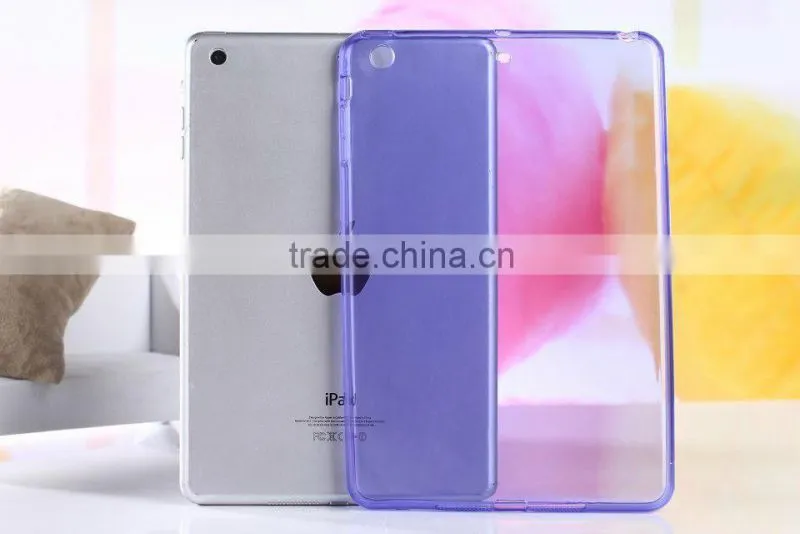 New Arrival For iPad Mini 4 Clear Gel TPU Case