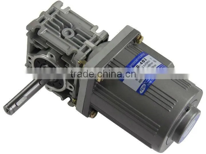 4Poles NMRV Worm Gear Motor Alumiunum housing