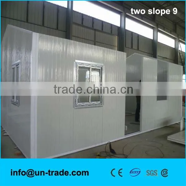 low cost color steel sandwich panel prefabricated homes