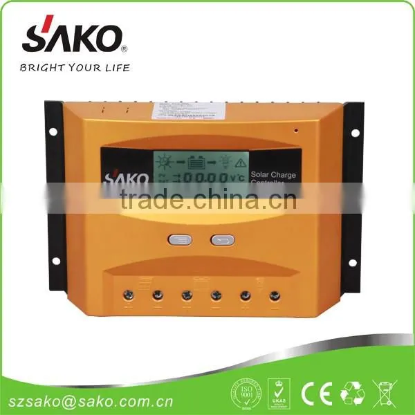 SC-D 10A/20A Solar Charge Controller, 12V/24V self adaptive