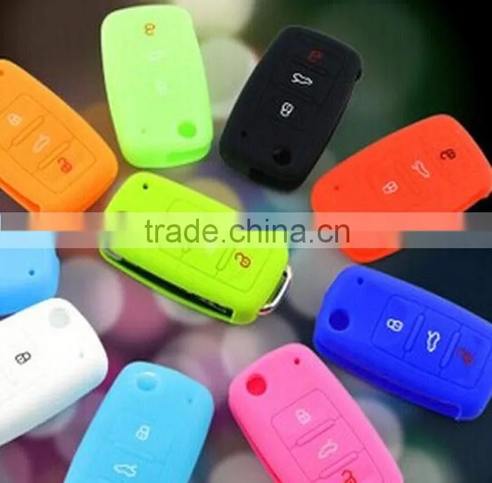 Silicone car key cover