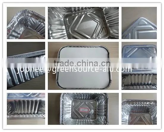 Aluminium foil container