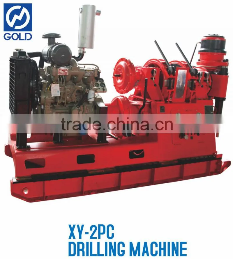 XY-2PC spindle type pile grouting hole drilling machine with ISO certificated